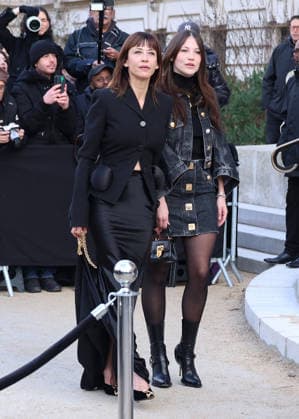 Sophie Marceau and daughter Juliette Lemley at Schiaparelli Haute Couture Spring Summer 2026 Collection fashion show, during Paris Fashion Week January 26th 2026 Denis Guignebourg Bestimage Celebrities at Schiaparelli Haute Couture Spring Summer 2026 Collection fashion show, during Paris Fashion Week January 26th 2026 Paris France  Copyright: xDenisxGuignebourgx xBestimagexDenisxGuignebourgx xBestimagex
