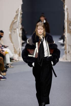 Défilé Sacai Collection Homme Prêt à Porter Automne Hiver 2026 2027 lors de la Fashion Week de Paris, le 25 janvier 2026 Sacai Fashion Show Men Ready to Wear Fall Winter 2026 2027 Collection , during Paris Fashion Week on january 25th 2026 Paris France  Copyright: xAgencex xBestimagexAgencex xBestimagex