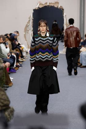Défilé Sacai Collection Homme Prêt à Porter Automne Hiver 2026 2027 lors de la Fashion Week de Paris, le 25 janvier 2026 Sacai Fashion Show Men Ready to Wear Fall Winter 2026 2027 Collection , during Paris Fashion Week on january 25th 2026 Paris France  Copyright: xAgencex xBestimagexAgencex xBestimagex