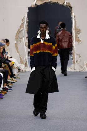 Défilé Sacai Collection Homme Prêt à Porter Automne Hiver 2026 2027 lors de la Fashion Week de Paris, le 25 janvier 2026 Sacai Fashion Show Men Ready to Wear Fall Winter 2026 2027 Collection , during Paris Fashion Week on january 25th 2026 Paris France  Copyright: xAgencex xBestimagexAgencex xBestimagex
