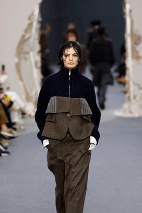 Défilé Sacai Collection Homme Prêt à Porter Automne Hiver 2026 2027 lors de la Fashion Week de Paris, le 25 janvier 2026 Sacai Fashion Show Men Ready to Wear Fall Winter 2026 2027 Collection , during Paris Fashion Week on january 25th 2026 Paris France  Copyright: xAgencex xBestimagexAgencex xBestimagex