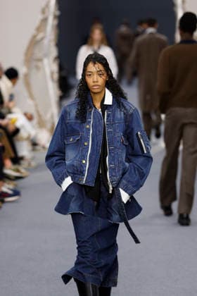 Défilé Sacai Collection Homme Prêt à Porter Automne Hiver 2026 2027 lors de la Fashion Week de Paris, le 25 janvier 2026 Sacai Fashion Show Men Ready to Wear Fall Winter 2026 2027 Collection , during Paris Fashion Week on january 25th 2026 Paris France  Copyright: xAgencex xBestimagexAgencex xBestimagex