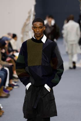 Défilé Sacai Collection Homme Prêt à Porter Automne Hiver 2026 2027 lors de la Fashion Week de Paris, le 25 janvier 2026 Sacai Fashion Show Men Ready to Wear Fall Winter 2026 2027 Collection , during Paris Fashion Week on january 25th 2026 Paris France  Copyright: xAgencex xBestimagexAgencex xBestimagex