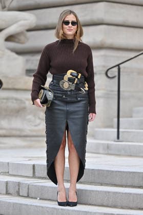 PFW Haute Couture Schiaparelli Outside Arrivals Valentina Ferragni arriving at the Schiaparelli show during Paris Fashion Week Haute Couture in Paris, France on January 26, 2026. Photo by Julien Reynaud APS-Medias ABACAPRESS.COM Paris France  Copyright: xReynaudxJulien APS-Medias ABACAx