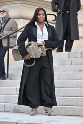 PFW Haute Couture Schiaparelli Outside Arrivals Law Roach arriving at the Schiaparelli show during Paris Fashion Week Haute Couture in Paris, France on January 26, 2026. Photo by Julien Reynaud APS-Medias ABACAPRESS.COM Paris France  Copyright: xReynaudxJulien APS-Medias ABACAx
