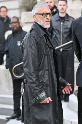 PFW Haute Couture Schiaparelli Outside Arrivals Vincent Cassel arriving at the Schiaparelli show during Paris Fashion Week Haute Couture in Paris, France on January 26, 2026. Photo by Julien Reynaud APS-Medias ABACAPRESS.COM Paris France  Copyright: xReynaudxJulien APS-Medias ABACAx