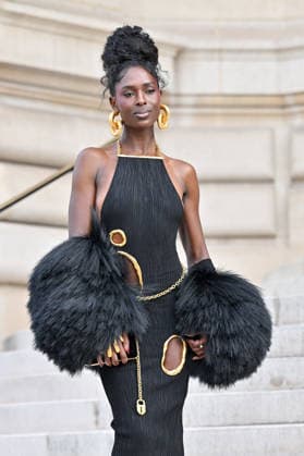 PFW Haute Couture Schiaparelli Outside Arrivals Jodie Turner Smith arriving at the Schiaparelli show during Paris Fashion Week Haute Couture in Paris, France on January 26, 2026. Photo by Julien Reynaud APS-Medias ABACAPRESS.COM Paris France  Copyright: xReynaudxJulien APS-Medias ABACAx