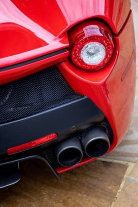 World’s fastest hybrid hypercar capable of 217mph goes on sale for £3.5m Story from Jam Press (Worlds Fastest Hybrid) Pictured: Exterior of the 2015 Ferrari LaFerrari. World’s fastest hybrid hypercar capable of 217mph goes on sale for £3.5m The world s fastest hybrid car capable of topping 217mph is on sale for £3.5 million. The 2015 Ferrari LaFerrari is one of just 499 examples built and has barely been used having only done 4,788 miles. It has two engines including a 6.3-litre V-12 and a smaller electric unit. Powered by a 6.3-litre V12 engine paired with an electric motor, the hybrid hypercar produces a combined 949 horsepower, allowing it to rocket from 0–60mph in just 2.4 seconds. According to its listing, the LaFerrari has had  Copyright: xJamxPress MichaelxAlanxRoss CourtesyxofxRMxSotheby s