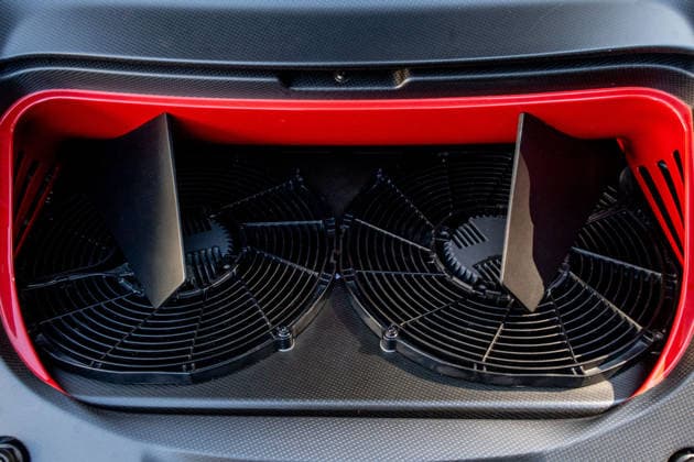 World’s fastest hybrid hypercar capable of 217mph goes on sale for £3.5m Story from Jam Press (Worlds Fastest Hybrid) Pictured: Exterior of the 2015 Ferrari LaFerrari. World’s fastest hybrid hypercar capable of 217mph goes on sale for £3.5m The world s fastest hybrid car capable of topping 217mph is on sale for £3.5 million. The 2015 Ferrari LaFerrari is one of just 499 examples built and has barely been used having only done 4,788 miles. It has two engines including a 6.3-litre V-12 and a smaller electric unit. Powered by a 6.3-litre V12 engine paired with an electric motor, the hybrid hypercar produces a combined 949 horsepower, allowing it to rocket from 0–60mph in just 2.4 seconds. According to its listing, the LaFerrari has had  Copyright: xJamxPress MichaelxAlanxRoss CourtesyxofxRMxSotheby s