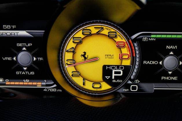 World’s fastest hybrid hypercar capable of 217mph goes on sale for £3.5m Story from Jam Press (Worlds Fastest Hybrid) Pictured: Interior of the 2015 Ferrari LaFerrari. World’s fastest hybrid hypercar capable of 217mph goes on sale for £3.5m The world s fastest hybrid car capable of topping 217mph is on sale for £3.5 million. The 2015 Ferrari LaFerrari is one of just 499 examples built and has barely been used having only done 4,788 miles. It has two engines including a 6.3-litre V-12 and a smaller electric unit. Powered by a 6.3-litre V12 engine paired with an electric motor, the hybrid hypercar produces a combined 949 horsepower, allowing it to rocket from 0–60mph in just 2.4 seconds. According to its listing, the LaFerrari has had  Copyright: xJamxPress MichaelxAlanxRoss CourtesyxofxRMxSotheby s