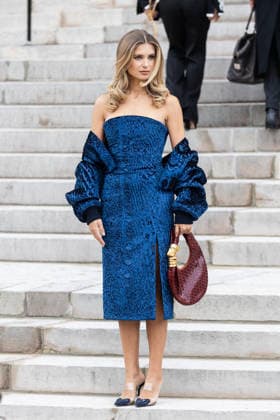 PFW Haute Couture Schiaparelli Outside Arrivals NB Xenia Adonts arriving at the Schiaparelli show during Paris Fashion Week Haute Couture on January 26, 2026 in Paris, France. Photo by Nasser Berzane ABACAPRESS.COM Paris France  Copyright: xBerzanexNasser ABACAx