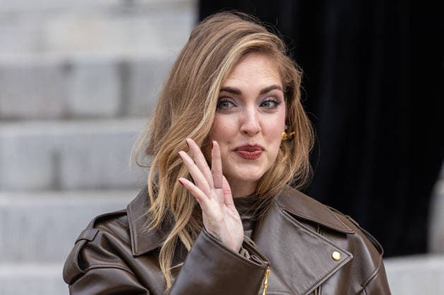 PFW Haute Couture Schiaparelli Outside Arrivals NB Chiara Ferragni arriving at the Schiaparelli show during Paris Fashion Week Haute Couture on January 26, 2026 in Paris, France. Photo by Nasser Berzane ABACAPRESS.COM Paris France  Copyright: xBerzanexNasser ABACAx