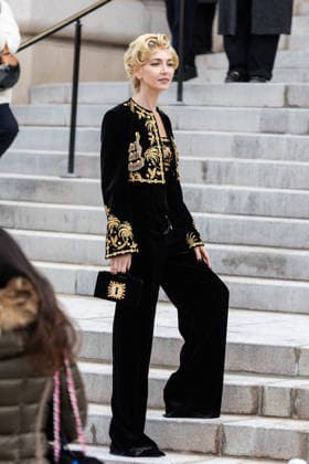 PFW Haute Couture Schiaparelli Outside Arrivals NB Sabine Getty arriving at the Schiaparelli show during Paris Fashion Week Haute Couture on January 26, 2026 in Paris, France. Photo by Nasser Berzane ABACAPRESS.COM Paris France  Copyright: xBerzanexNasser ABACAx