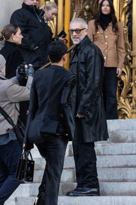 PFW Haute Couture Schiaparelli Outside Arrivals NB Narah Baptista, VIncent Cassel arriving at the Schiaparelli show during Paris Fashion Week Haute Couture on January 26, 2026 in Paris, France. Photo by Nasser Berzane ABACAPRESS.COM Paris France  Copyright: xBerzanexNasser ABACAx