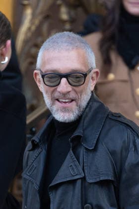 PFW Haute Couture Schiaparelli Outside Arrivals NB VIncent Cassel arriving at the Schiaparelli show during Paris Fashion Week Haute Couture on January 26, 2026 in Paris, France. Photo by Nasser Berzane ABACAPRESS.COM Paris France  Copyright: xBerzanexNasser ABACAx