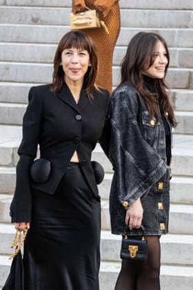 PFW Haute Couture Schiaparelli Outside Arrivals NB Sophie Marceau, Juliette Lemley arriving at the Schiaparelli show during Paris Fashion Week Haute Couture on January 26, 2026 in Paris, France. Photo by Nasser Berzane ABACAPRESS.COM Paris France  Copyright: xBerzanexNasser ABACAx