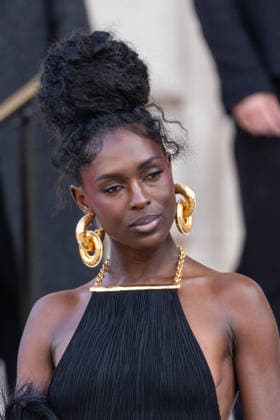 PFW Haute Couture Schiaparelli Outside Arrivals NB Jodie Turner Smith arriving at the Schiaparelli show during Paris Fashion Week Haute Couture on January 26, 2026 in Paris, France. Photo by Nasser Berzane ABACAPRESS.COM Paris France  Copyright: xBerzanexNasser ABACAx
