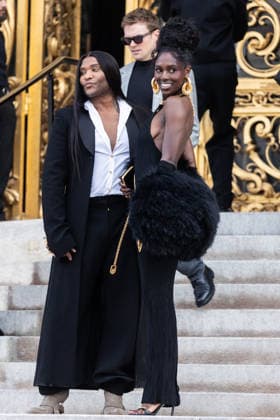 PFW Haute Couture Schiaparelli Outside Arrivals NB Jodie Turner Smith arriving at the Schiaparelli show during Paris Fashion Week Haute Couture on January 26, 2026 in Paris, France. Photo by Nasser Berzane ABACAPRESS.COM Paris France  Copyright: xBerzanexNasser ABACAx