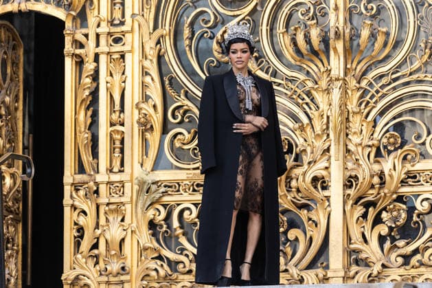 PFW Haute Couture Schiaparelli Outside Arrivals NB Teyana Taylor arriving at the Schiaparelli show during Paris Fashion Week Haute Couture on January 26, 2026 in Paris, France. Photo by Nasser Berzane ABACAPRESS.COM Paris France  Copyright: xBerzanexNasser ABACAx