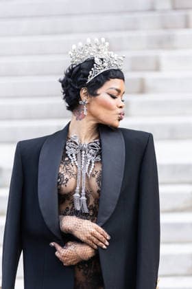 PFW Haute Couture Schiaparelli Outside Arrivals NB Teyana Taylor arriving at the Schiaparelli show during Paris Fashion Week Haute Couture on January 26, 2026 in Paris, France. Photo by Nasser Berzane ABACAPRESS.COM Paris France  Copyright: xBerzanexNasser ABACAx