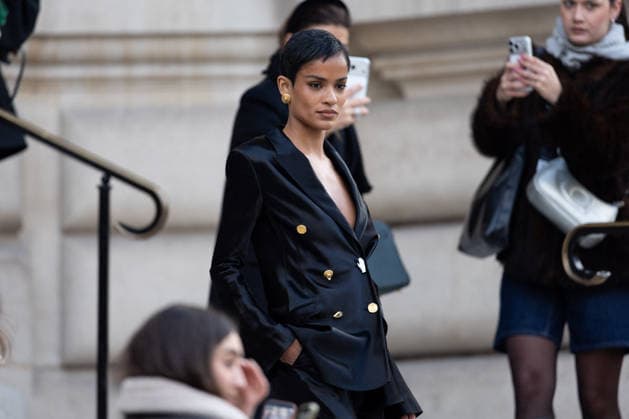 Narah Baptista Outside arrival at Schiaparelli Haute Couture Collection Spring Ete 2026 during Paris Fashion Week PFW , le 26 Janvier 2026 Jeremy MELLOUL Bestimage Celebrities at Schiaparelli Haute Couture Spring summer 2026 during Paris Fashion Week on 26th January 2026 Paris France  Copyright: xJeremyxMelloulx xBestimagexJeremyxMelloulx xBestimagex