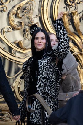 Demi Moore Outside arrival at Schiaparelli Haute Couture Collection Spring Ete 2026 during Paris Fashion Week PFW , January 26, 2026 Jeremy MELLOUL Bestimage Celebrities at Schiaparelli Haute Couture Spring summer 2026 during Paris Fashion Week on 26th January 2026 Paris France  Copyright: xJeremyxMelloulx xBestimagexJeremyxMelloulx xBestimagex
