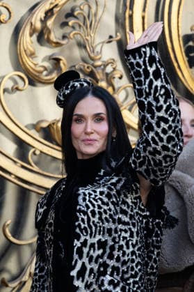 Demi Moore Outside arrival at Schiaparelli Haute Couture Collection Spring Ete 2026 during Paris Fashion Week PFW , January 26, 2026 Jeremy MELLOUL Bestimage Celebrities at Schiaparelli Haute Couture Spring summer 2026 during Paris Fashion Week on 26th January 2026 Paris France  Copyright: xJeremyxMelloulx xBestimagexJeremyxMelloulx xBestimagex