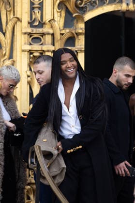 Low Roach Outside arrival at Schiaparelli Haute Couture Collection Spring Ete 2026 during Paris Fashion Week PFW , le 26 Janvier 2026 Jeremy MELLOUL Bestimage Celebrities at Schiaparelli Haute Couture Spring summer 2026 during Paris Fashion Week on 26th January 2026 Paris France  Copyright: xJeremyxMelloulx xBestimagexJeremyxMelloulx xBestimagex