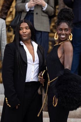 Low Roach, Jodie Turner Smith Outside arrivals at the Schiaparelli Haute Couture Collection Printemps Ete 2026 during Paris Fashion Week PFW , le 26 Janvier 2026 Jeremy MELLOUL Bestimage Celebrities at Schiaparelli Haute Couture Spring summer 2026 during Paris Fashion Week on 26th January 2026 Paris France  Copyright: xJeremyxMelloulx xBestimagexJeremyxMelloulx xBestimagex