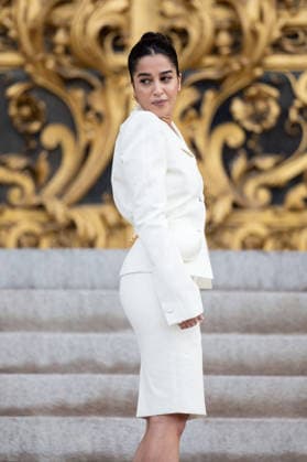 Leïla Bekhti Outside arrival at Schiaparelli Haute Couture Collection Spring Summer 2026 during Paris Fashion Week PFW , January 26th 2026 Jeremy MELLOUL Bestimage Celebrities at Schiaparelli Haute Couture Spring summer 2026 during Paris Fashion Week on 26th January 2026 Paris France  Copyright: xJeremyxMelloulx xBestimagexJeremyxMelloulx xBestimagex