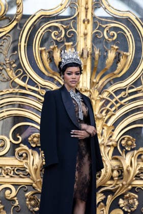 Teyana Taylor Outside arrival at Schiaparelli Haute Couture Collection Spring Ete 2026 during Paris Fashion Week PFW , le 26 Janvier 2026 Jeremy MELLOUL Bestimage Celebrities at Schiaparelli Haute Couture Spring summer 2026 during Paris Fashion Week on 26th January 2026 Paris France  Copyright: xJeremyxMelloulx xBestimagexJeremyxMelloulx xBestimagex