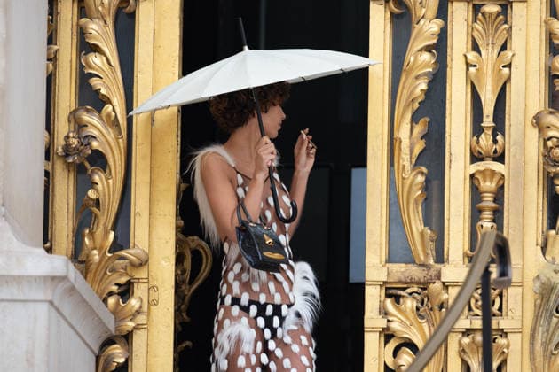Nadia Lee Cohen Outside arrival at Schiaparelli Haute Couture Collection Spring Ete 2026 during Paris Fashion Week PFW , le 26 Janvier 2026 Jeremy MELLOUL Bestimage Celebrities at Schiaparelli Haute Couture Spring summer 2026 during Paris Fashion Week on 26th January 2026 Paris France  Copyright: xJeremyxMelloulx xBestimagexJeremyxMelloulx xBestimagex