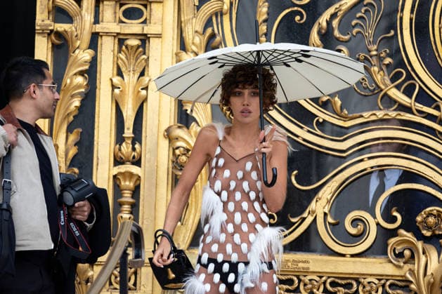 Nadia Lee Cohen Outside arrival at Schiaparelli Haute Couture Collection Spring Ete 2026 during Paris Fashion Week PFW , le 26 Janvier 2026 Jeremy MELLOUL Bestimage Celebrities at Schiaparelli Haute Couture Spring summer 2026 during Paris Fashion Week on 26th January 2026 Paris France  Copyright: xJeremyxMelloulx xBestimagexJeremyxMelloulx xBestimagex