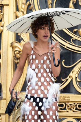 Nadia Lee Cohen Outside arrival at Schiaparelli Haute Couture Collection Spring Ete 2026 during Paris Fashion Week PFW , le 26 Janvier 2026 Jeremy MELLOUL Bestimage Celebrities at Schiaparelli Haute Couture Spring summer 2026 during Paris Fashion Week on 26th January 2026 Paris France  Copyright: xJeremyxMelloulx xBestimagexJeremyxMelloulx xBestimagex