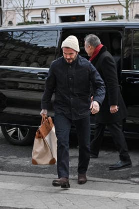 PFW Haute Couture David Beckham Out Of Hotel David Beckham seen out of hotel during Paris Fashion Week Haute Couture in Paris, France on January 26, 2026. Photo by Julien Reynaud APS-Medias ABACAPRESS.COM Paris France  Copyright: xReynaudxJulien APS-Medias ABACAx