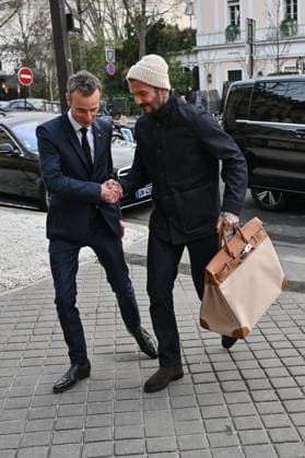 PFW Haute Couture David Beckham Out Of Hotel David Beckham seen out of hotel during Paris Fashion Week Haute Couture in Paris, France on January 26, 2026. Photo by Julien Reynaud APS-Medias ABACAPRESS.COM Paris France  Copyright: xReynaudxJulien APS-Medias ABACAx