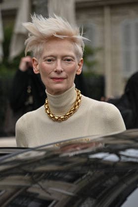 PFW Haute Couture Tilda Swinton Out Of Hotel Tilda Swinton seen out of hotel during Paris Fashion Week Haute Couture in Paris, France on January 26, 2026. Photo by Julien Reynaud APS-Medias ABACAPRESS.COM Paris France  Copyright: xReynaudxJulien APS-Medias ABACAx