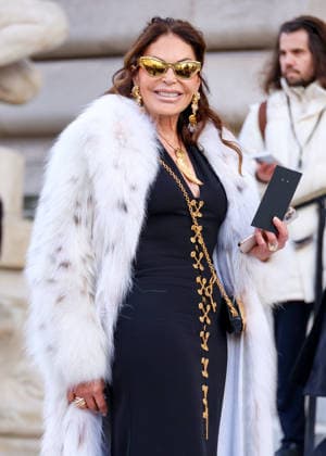 Mouna Ayoub Celebrity arrivals at the Schiaparelli Collection Haute Couture Printemps Eté 2026 show as part of Paris Fashion Week PFW , at the Petit Palais in Paris, France, January 26, 2026 Denis Guignebourg Bestimage Arrivals Schiaparelli Haute Couture Week Spring Summer 2026 show as part of Paris Fashion Week on January 26, 2026 in Paris, France Paris France  Copyright: xDenisxGuignebourgx xBestimagexDenisxGuignebourgx xBestimagex