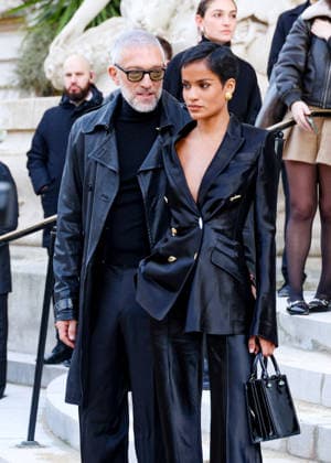 Vincent Cassel et sa compagne Narah Baptista Celebrity arrivals at the Schiaparelli Collection Haute Couture Printemps Eté 2026 show as part of Paris Fashion Week PFW , au Petit Palais à Paris, France, le 26 janvier 2026 Denis Guignebourg Bestimage Arrivals Schiaparelli Haute Couture Week Spring Summer 2026 show as part of Paris Fashion Week on January 26, 2026 in Paris, France Paris France  Copyright: xDenisxGuignebourgx xBestimagexDenisxGuignebourgx xBestimagex