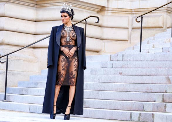 Teyana Taylor Celebrity arrivals at the Schiaparelli Collection Haute Couture Printemps Eté 2026 show as part of Paris Fashion Week PFW , at the Petit Palais in Paris, France, January 26, 2026 Denis Guignebourg Bestimage Arrivals Schiaparelli Haute Couture Week Spring Summer 2026 show as part of Paris Fashion Week on January 26, 2026 in Paris, France Paris France  Copyright: xDenisxGuignebourgx xBestimagexDenisxGuignebourgx xBestimagex