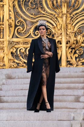 Schiaparelli - Outside Arrivals - Paris Fashion Week - Haute Couture Week Spring Summer 2026 Teyana Taylor attends the Schiaparelli Haute Couture Week Spring Summer 2026 show as part of Paris Fashion Week on January 26, 2026 in Paris, France, Credit:Lounis Tiar Avalon France, Paris  Copyright: xLounisxTiarx xAvalonx 1069504125