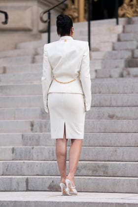 Schiaparelli - Outside Arrivals - Paris Fashion Week - Haute Couture Week Spring Summer 2026 LeÃ¯la Bekhti attends the Schiaparelli Haute Couture Week Spring Summer 2026 show as part of Paris Fashion Week on January 26, 2026 in Paris, France, Credit:Lounis Tiar Avalon France, Paris  Copyright: xLounisxTiarx xAvalonx 1069504167