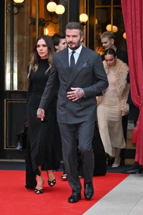 PFW Haute Couture Beckham Family Out Of Hotel David Beckham, Victoria Beckham, Cruz Beckham, Romeo Beckham seen out of hotel during Paris Fashion Week Haute Couture in Paris, France on January 26, 2026. Photo by Julien Reynaud APS-Medias ABACAPRESS.COM Paris France  Copyright: xReynaudxJulien APS-Medias ABACAx