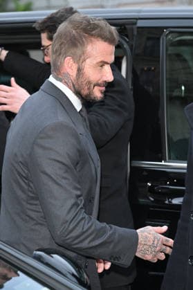 PFW Haute Couture Beckham Family Out Of Hotel David Beckham seen out of hotel during Paris Fashion Week Haute Couture in Paris, France on January 26, 2026. Photo by Julien Reynaud APS-Medias ABACAPRESS.COM Paris France  Copyright: xReynaudxJulien APS-Medias ABACAx