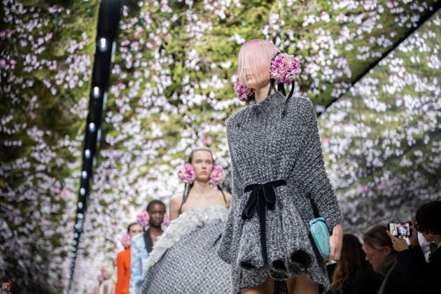 PFW Dior runway A model wears a creation as part of the Christian Dior Spring Summer 2026 Haute Couture collection presented in Paris, on January 26, 2026. Photo by Eliot Blondet ABACAPRESS.COM Paris France France  Copyright: xBlondetxEliot ABACAx