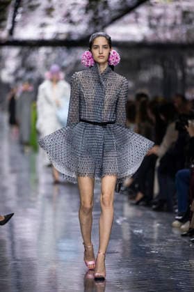 PFW Dior runway A model wears a creation as part of the Christian Dior Spring Summer 2026 Haute Couture collection presented in Paris, on January 26, 2026. Photo by Eliot Blondet ABACAPRESS.COM Paris France France  Copyright: xBlondetxEliot ABACAx