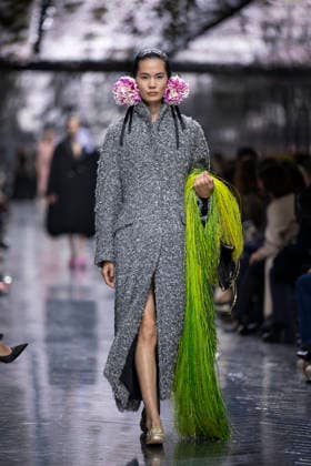 PFW Dior runway A model wears a creation as part of the Christian Dior Spring Summer 2026 Haute Couture collection presented in Paris, on January 26, 2026. Photo by Eliot Blondet ABACAPRESS.COM Paris France France  Copyright: xBlondetxEliot ABACAx