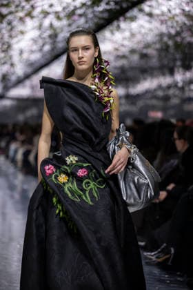 PFW Dior runway A model wears a creation as part of the Christian Dior Spring Summer 2026 Haute Couture collection presented in Paris, on January 26, 2026. Photo by Eliot Blondet ABACAPRESS.COM Paris France France  Copyright: xBlondetxEliot ABACAx