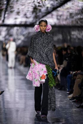 PFW Dior runway A model wears a creation as part of the Christian Dior Spring Summer 2026 Haute Couture collection presented in Paris, on January 26, 2026. Photo by Eliot Blondet ABACAPRESS.COM Paris France France  Copyright: xBlondetxEliot ABACAx
