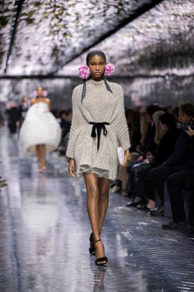 PFW Dior runway A model wears a creation as part of the Christian Dior Spring Summer 2026 Haute Couture collection presented in Paris, on January 26, 2026. Photo by Eliot Blondet ABACAPRESS.COM Paris France France  Copyright: xBlondetxEliot ABACAx